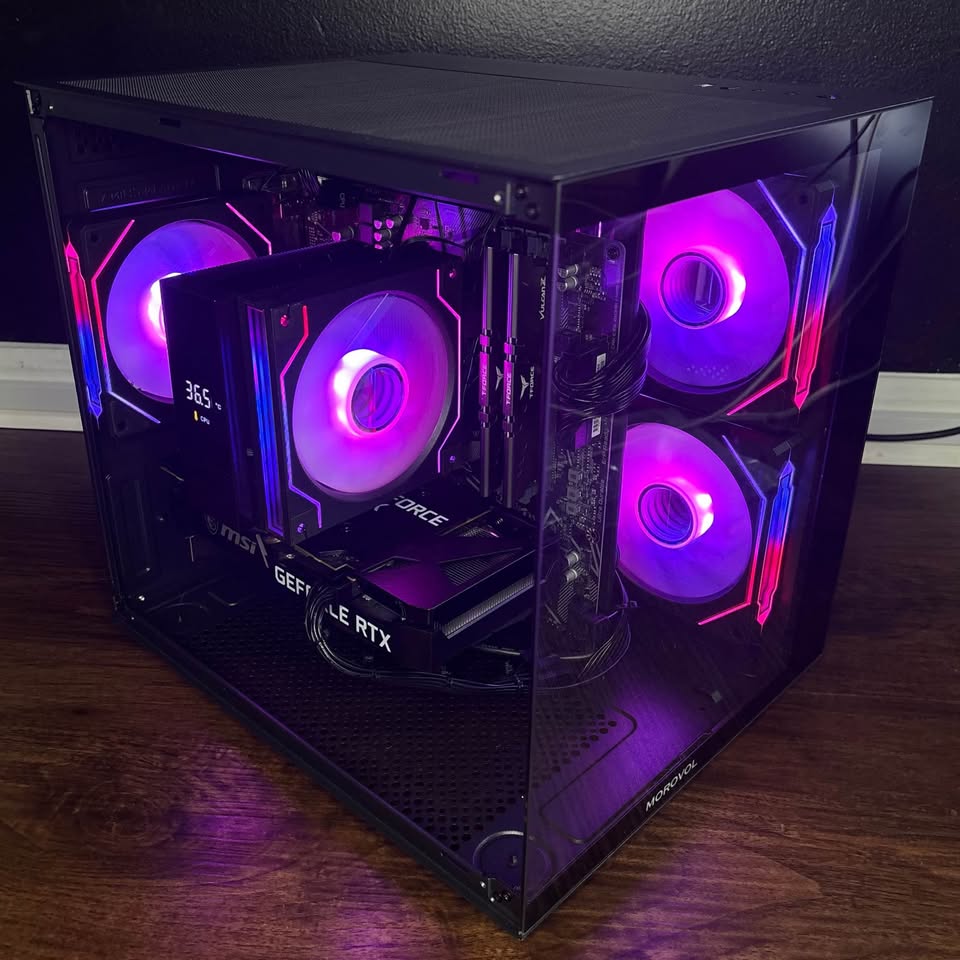 Black Gaming PC (RTX 3060 12GB + AMD Ryzen 5 3600)