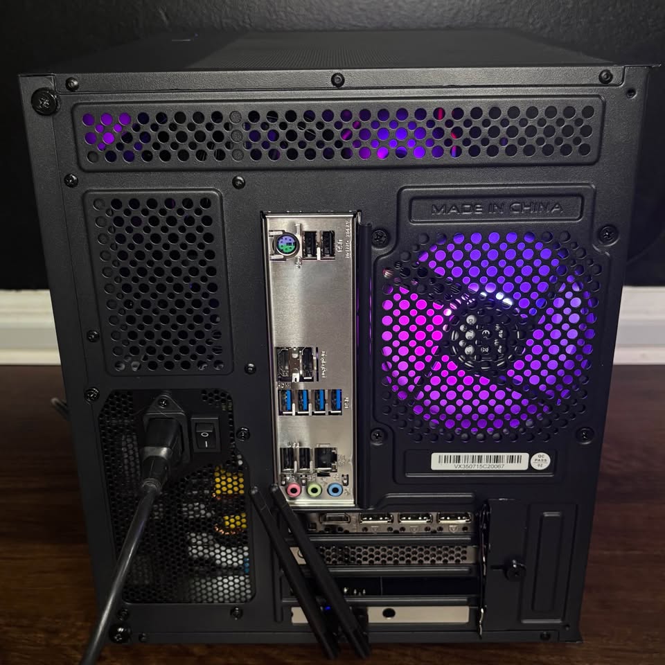 Black Gaming PC (RTX 3060 12GB + AMD Ryzen 5 3600)