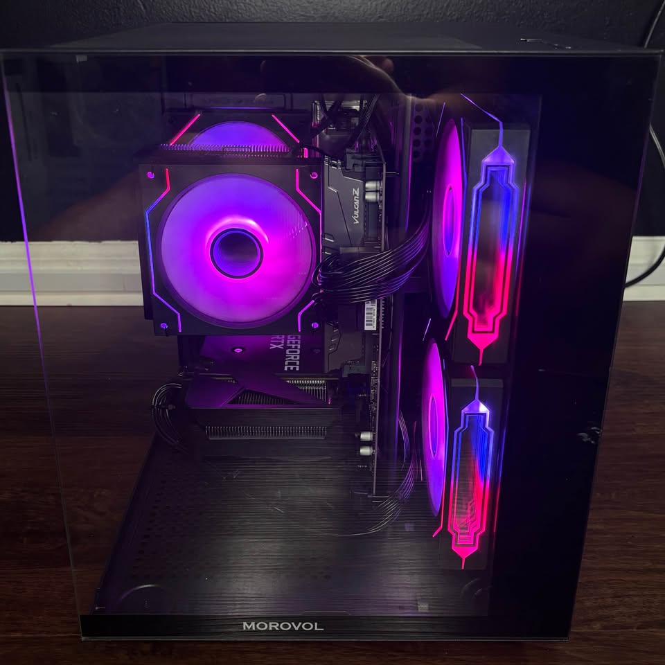 Black Gaming PC (RTX 3060 12GB + AMD Ryzen 5 3600)