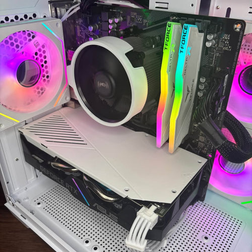 White Gaming PC (RTX 2060 6GB + AMD Ryzen 7 2700)