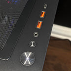 Black Gaming PC (GTX 1660 Super 6GB + AMD Ryzen 5 2600)