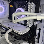 White Gaming PC (RTX 3060 Ti 8GB + AMD Ryzen 5 5600G)