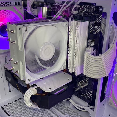 White Gaming PC (GTX 1660 S 6GB + AMD Ryzen 5 3600X)